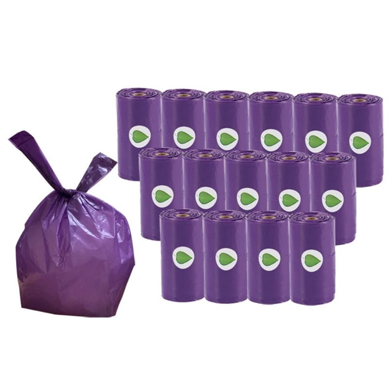 Biodegradable Dog Waste Bags – Eco-Friendly Poop Bags with Easy Binding Handles 5