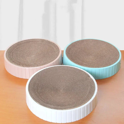Bowl-Shaped Cat Scratching Mat – Durable Corrugated Cardboard for Scratching and Resting 1