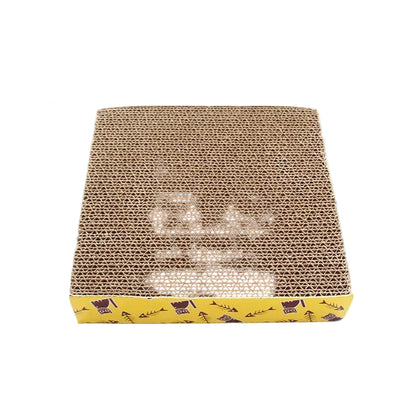 Bowl-Shaped Cat Scratching Mat – Durable Corrugated Cardboard for Scratching and Resting 10