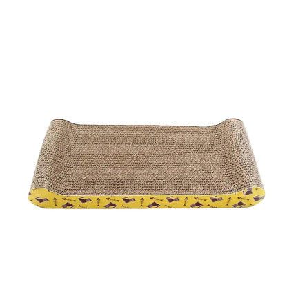 Bowl-Shaped Cat Scratching Mat – Durable Corrugated Cardboard for Scratching and Resting 12