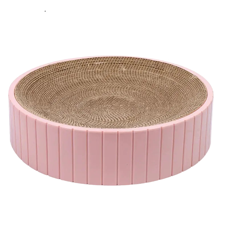 Bowl-Shaped Cat Scratching Mat – Durable Corrugated Cardboard for Scratching and Resting 13