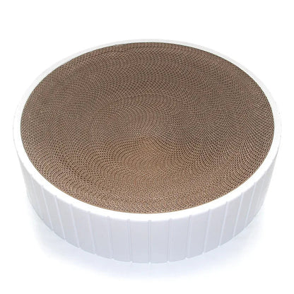 Bowl-Shaped Cat Scratching Mat – Durable Corrugated Cardboard for Scratching and Resting 4