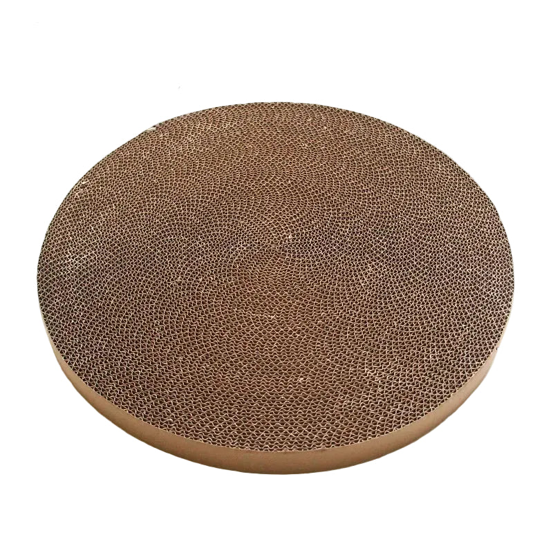 Bowl-Shaped Cat Scratching Mat – Durable Corrugated Cardboard for Scratching and Resting 7