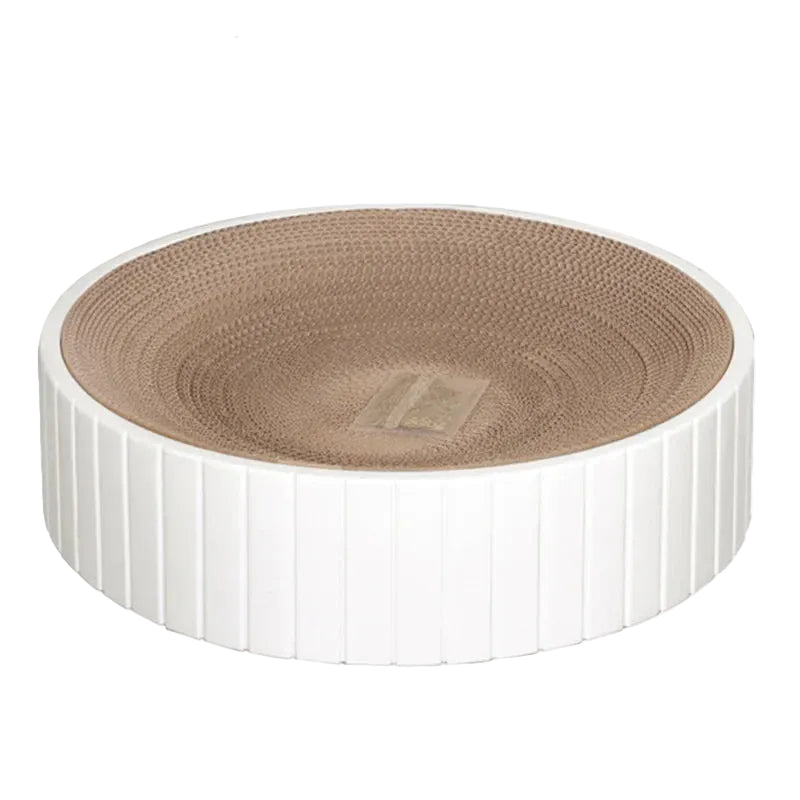 Bowl-Shaped Cat Scratching Mat – Durable Corrugated Cardboard for Scratching and Resting 8