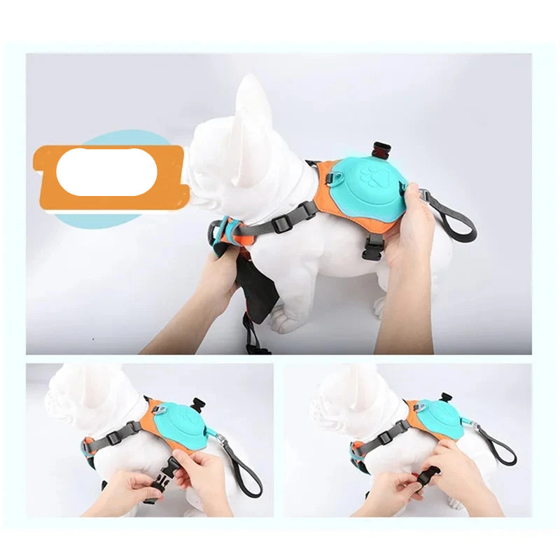 Breathable No Pull Dog Harness with Retractable Leash - Adjustable Fit for Comfort and Control 2