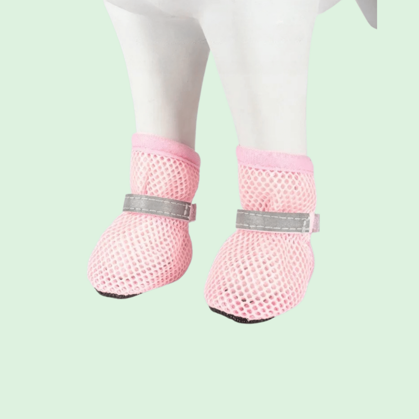 Breathable Non-Slip Dog Shoes for Small and Medium Dogs – Set of 4 Durable Dog Boots for Comfort and Protection 2