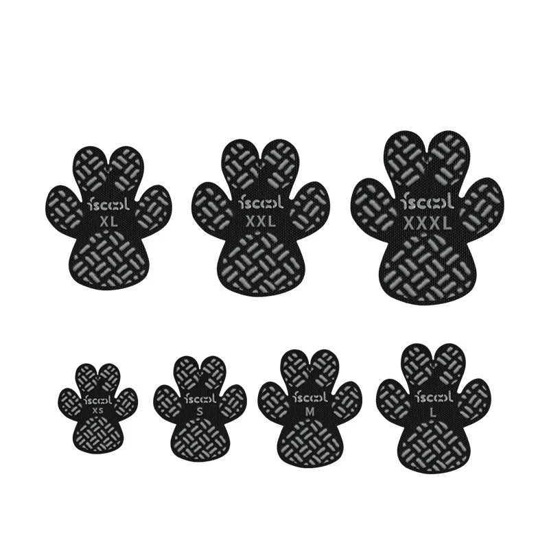Breathable Non-Slip Paw Protectors for Dogs - 4-Pack Mobility Support Covers, Soft Fabric with Silicone Grip 0