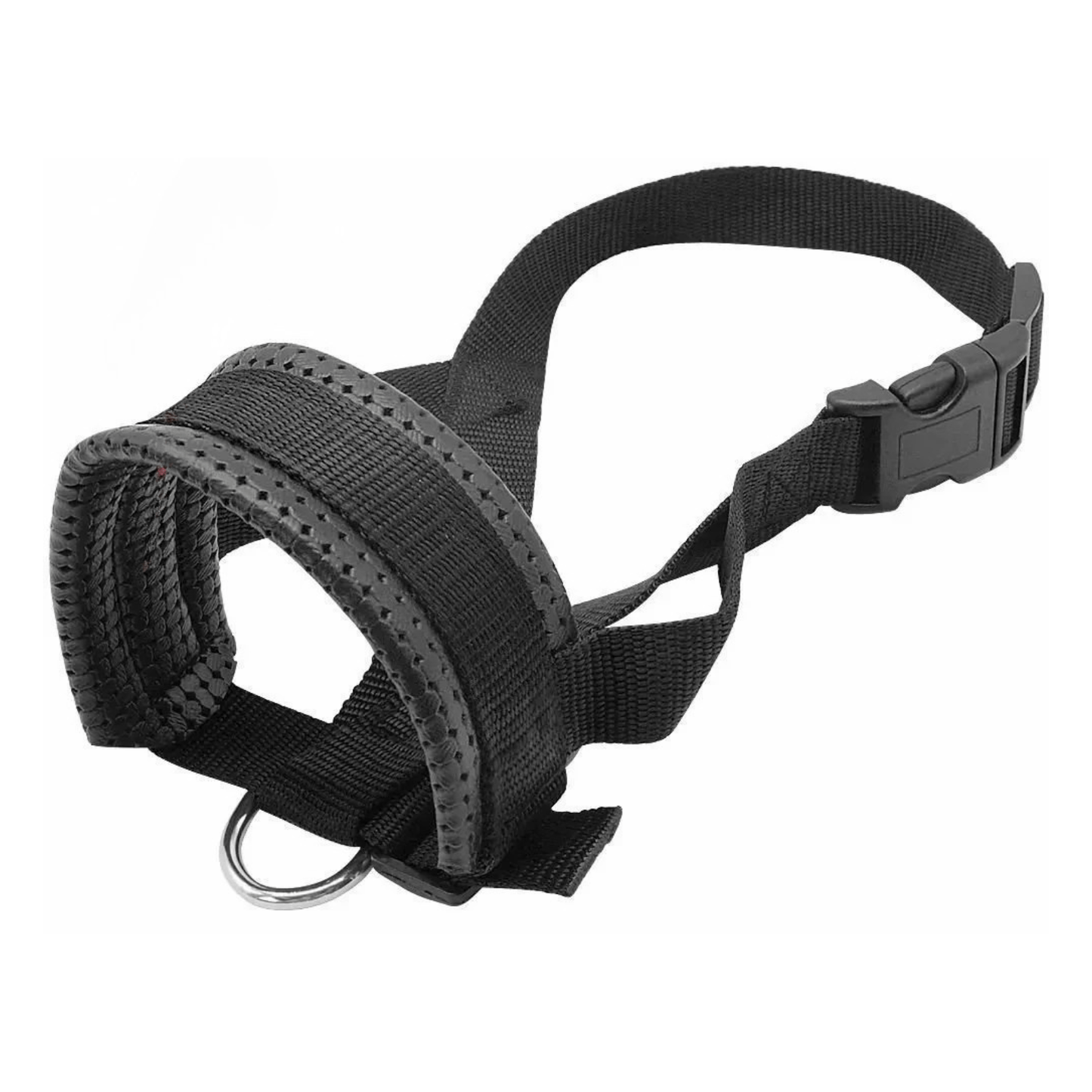 Breathable Nylon Dog Muzzle for Small Dogs - Adjustable Anti-Bark and Anti-Bite Design, Lightweight and Comfortable for Training 6