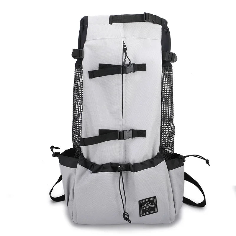 Breathable Nylon Pet Carrier Backpack for Dogs and Cats – Ideal for Travel, Hiking, and Cycling, Supports Pets Up to 30 kg 6