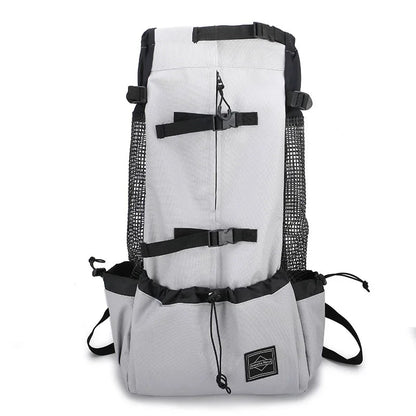 Breathable Nylon Pet Carrier Backpack for Dogs and Cats – Ideal for Travel, Hiking, and Cycling, Supports Pets Up to 30 kg 6