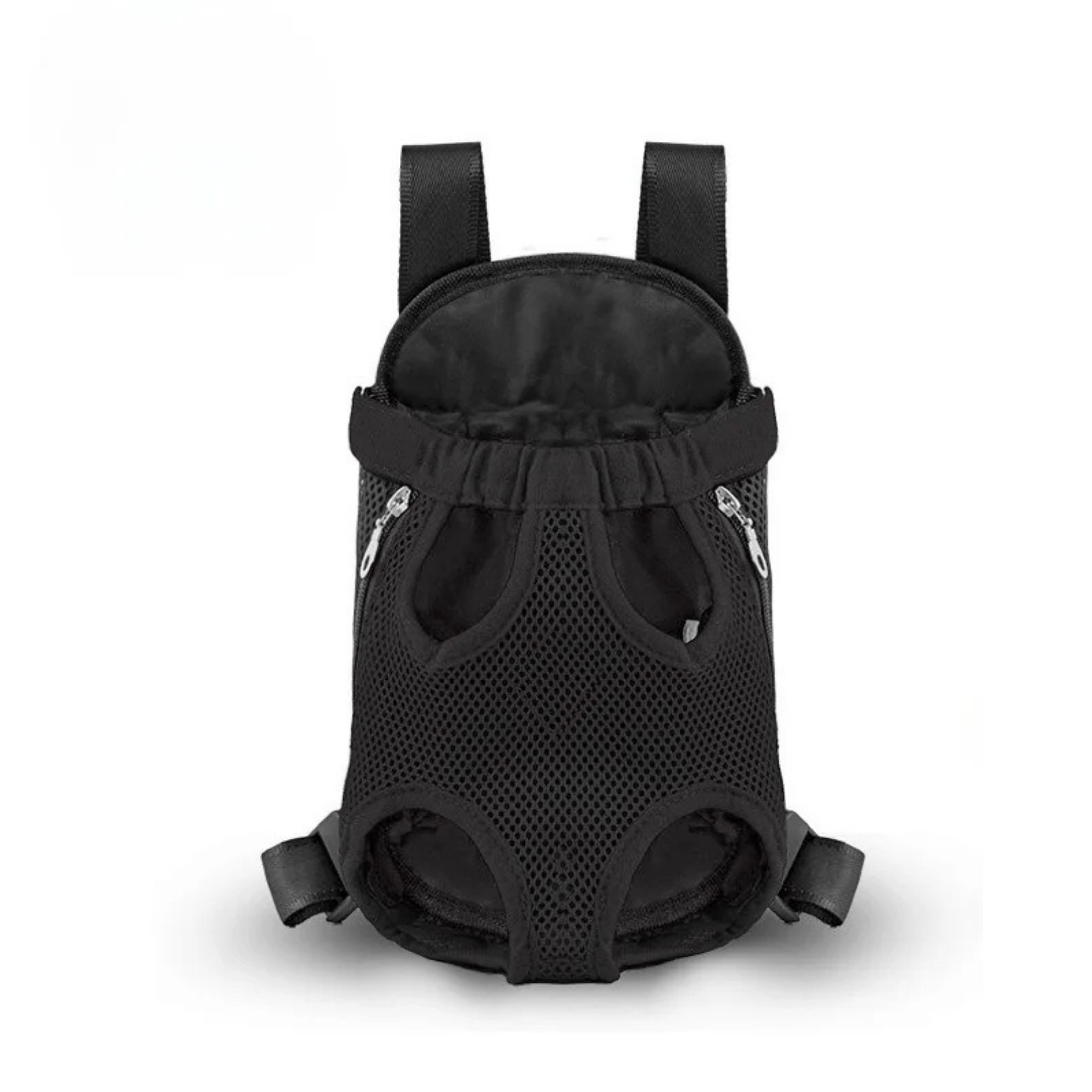 Breathable Pet Backpack Carrier with Double Shoulder Straps – Comfortable and Practical for Dogs and Cats 1