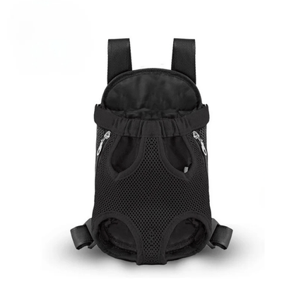 Breathable Pet Backpack Carrier with Double Shoulder Straps – Comfortable and Practical for Dogs and Cats 1