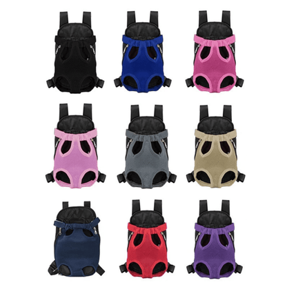 Breathable Pet Backpack Carrier with Double Shoulder Straps – Comfortable and Practical for Dogs and Cats 5