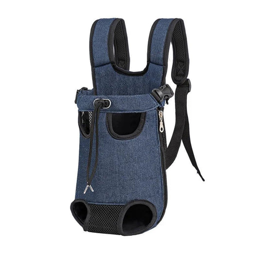 Breathable Pet Carrier Backpack for Dogs and Cats – Ergonomic Design with Safety Features and Ventilating Mesh 0