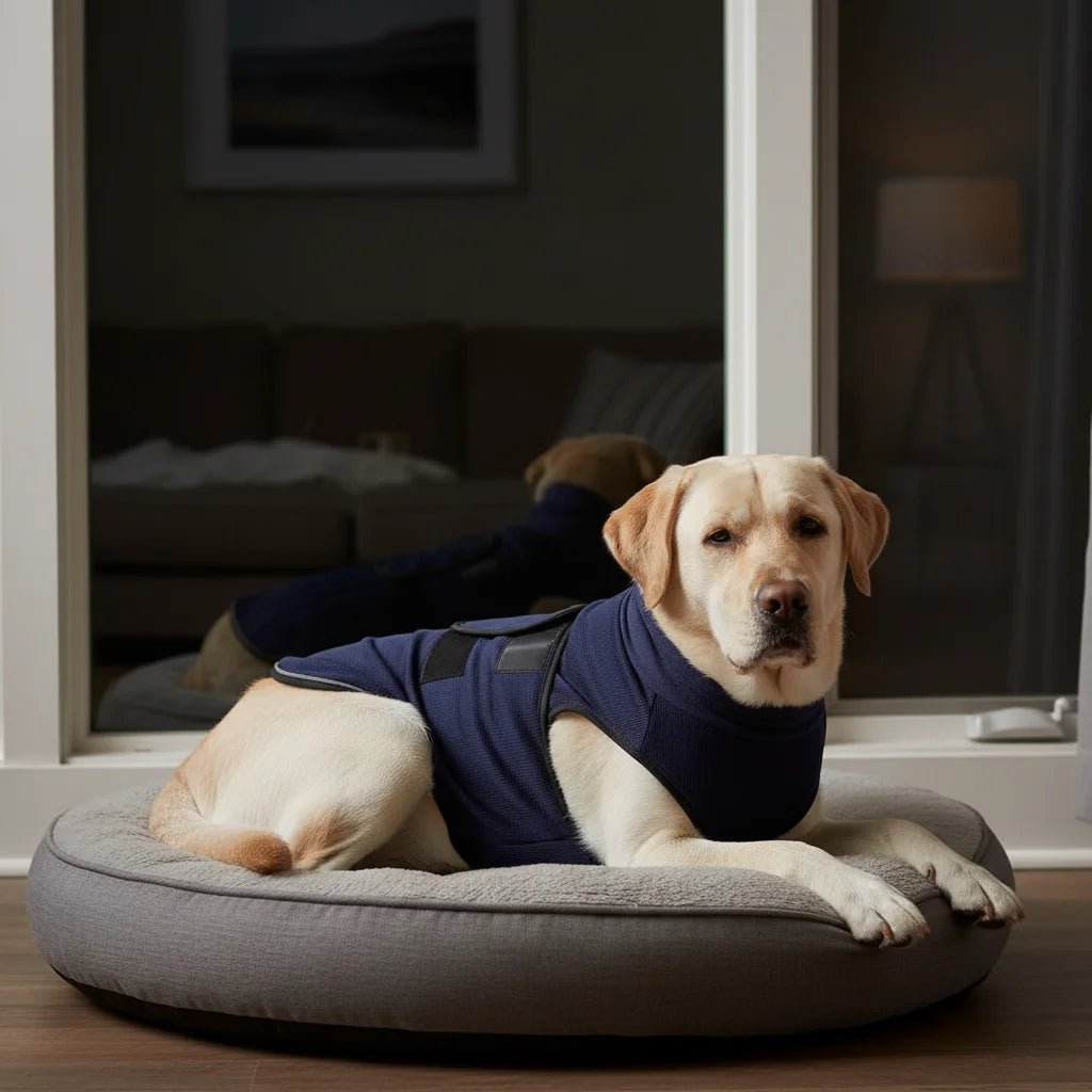 Calming Anti-Anxiety Vest for Dogs and Cats – Gentle Pressure for Stress Relief, Soft Breathable Fabric, Adjustable Fit, Various Sizes 5