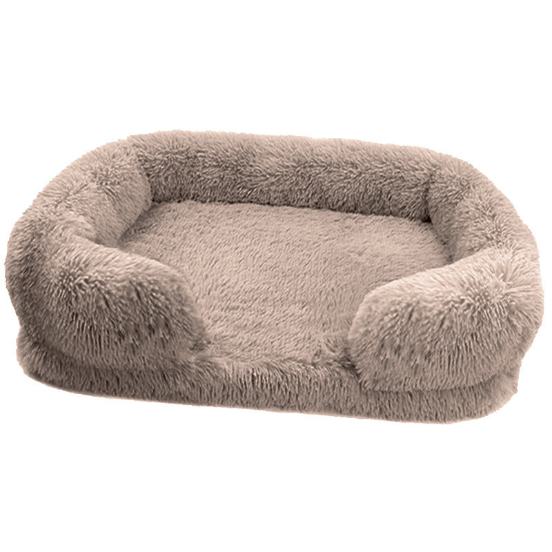 Calming Dog Bed Sofa with Plush Materials and Supportive Design – Comfortable Pet Bed 3