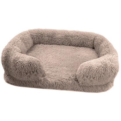 Calming Dog Bed Sofa with Plush Materials and Supportive Design – Comfortable Pet Bed 3
