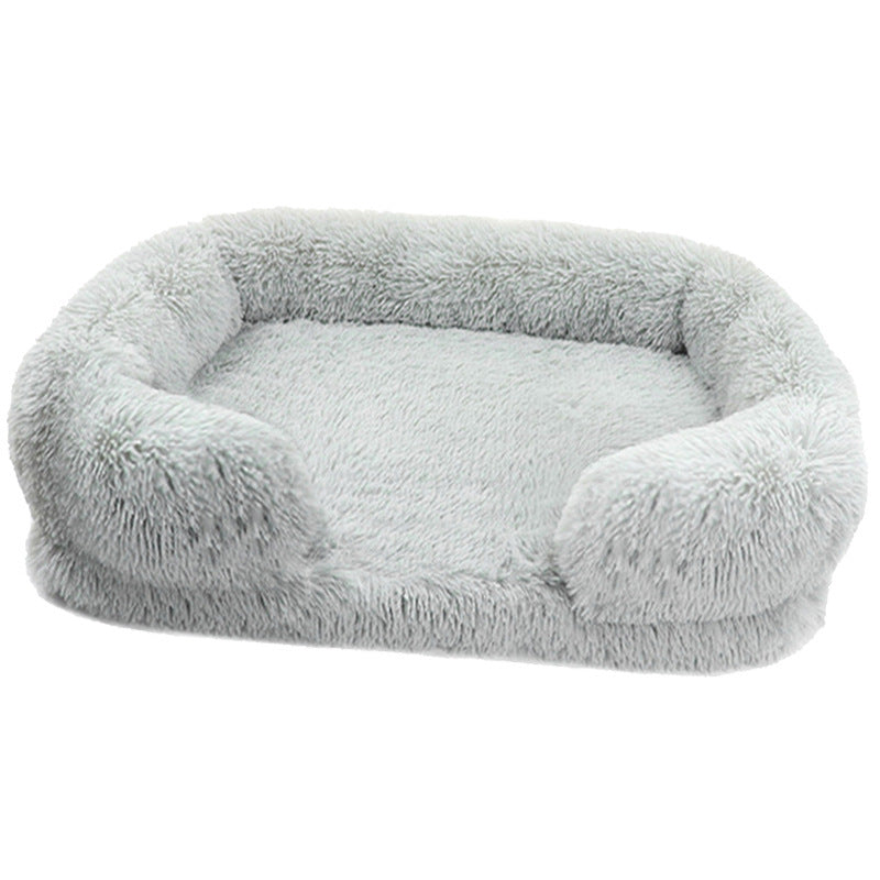 Calming Dog Bed Sofa with Plush Materials and Supportive Design – Comfortable Pet Bed 4