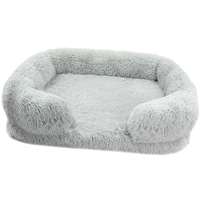 Calming Dog Bed Sofa with Plush Materials and Supportive Design – Comfortable Pet Bed 4