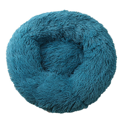 Calming Dog Bed for Deep Sleep – Anti-Anxiety Pet Bed with Plush Faux Fur 18