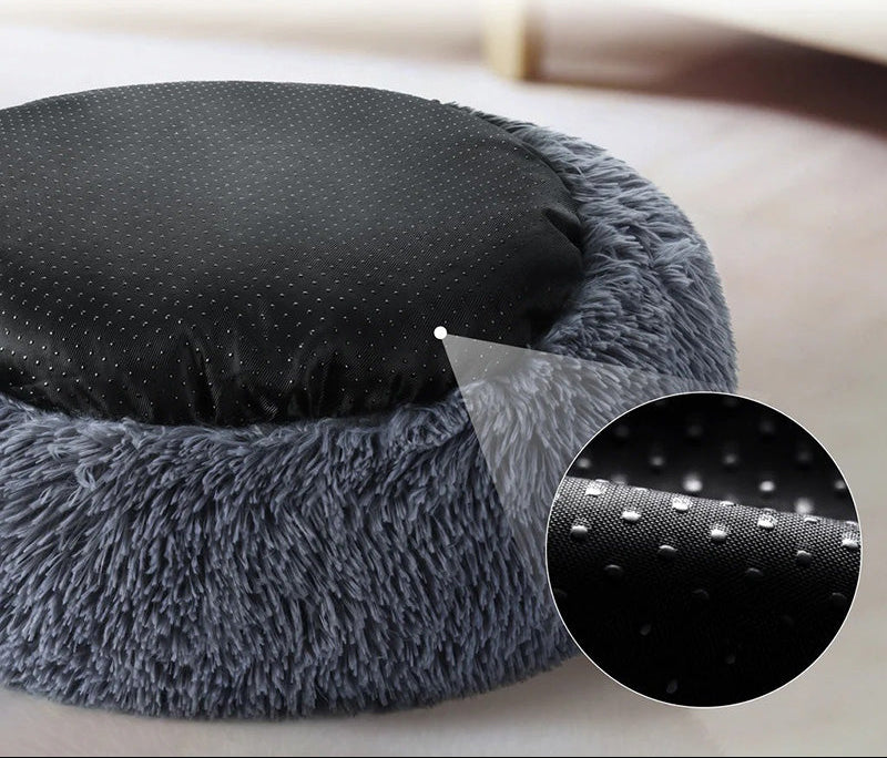 Calming Dog Bed for Deep Sleep – Anti-Anxiety Pet Bed with Plush Faux Fur 4