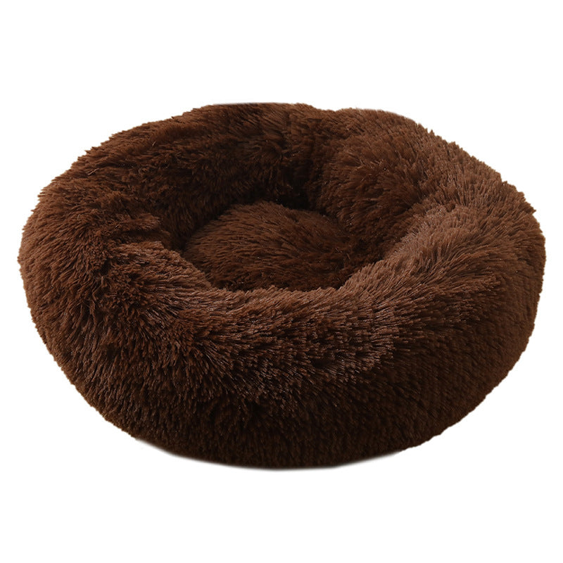 Calming Dog Bed for Deep Sleep – Anti-Anxiety Pet Bed with Plush Faux Fur 9