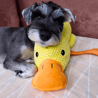 Calming Duck Dog Toy – Interactive Plush Toy with Quacking Sound for All Dog Sizes 7
