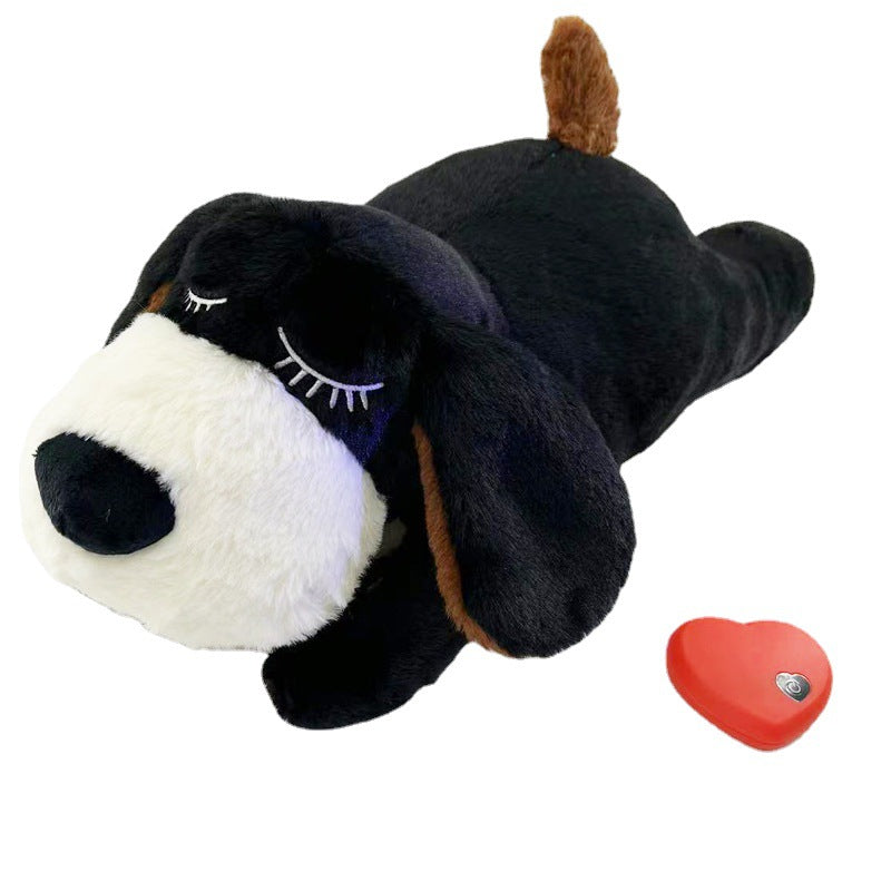 Calming Heartbeat Plush Dog Toy for Anxiety Relief – 14.2 Inch Soft Cuddly Companion 10