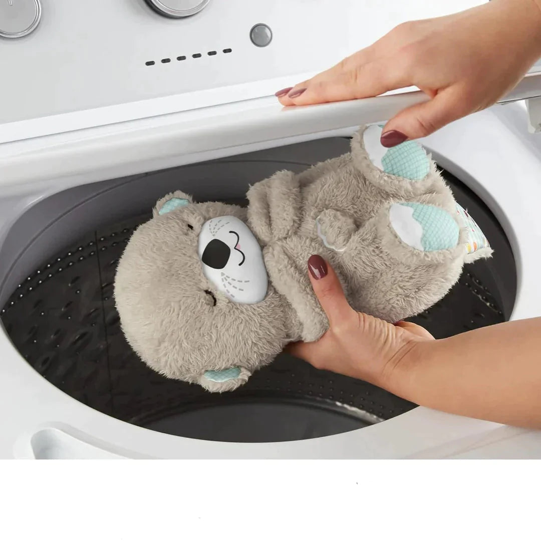 Calming Otter Plush Dog Buddy with Soothing Sounds and Portable Design 3