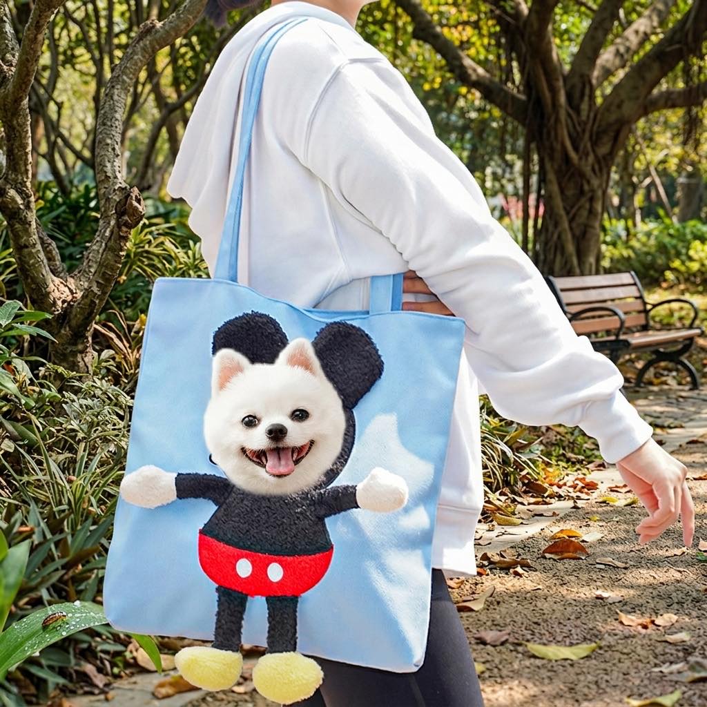 Canvas Pet Carrier Tote designed for cats and small dogs, featuring adjustable safety straps and a lightweight head-out design for comfortable travel. 12