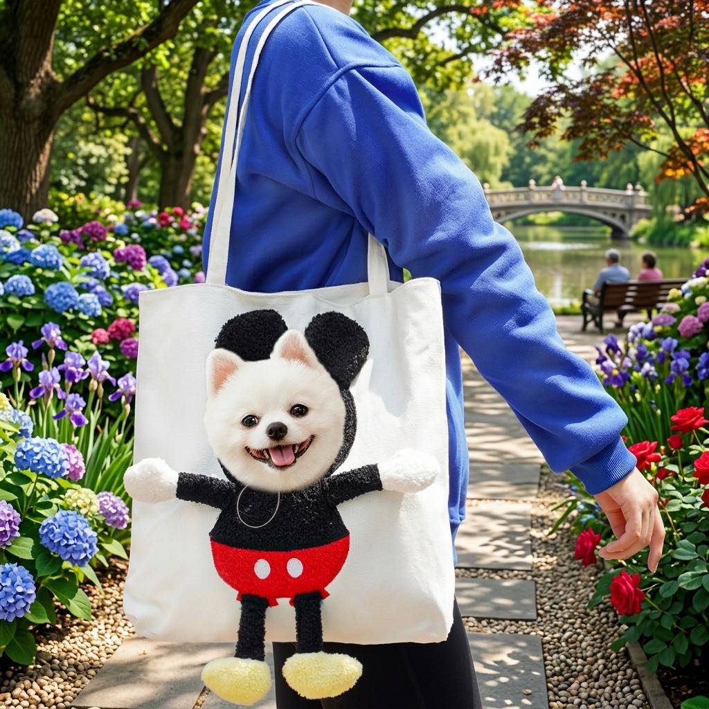 Canvas Pet Carrier Tote designed for cats and small dogs, featuring adjustable safety straps and a lightweight head-out design for comfortable travel. 21