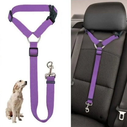 CarSecure | Adjustable Nylon Dog Car Seat Belt & Harness 1