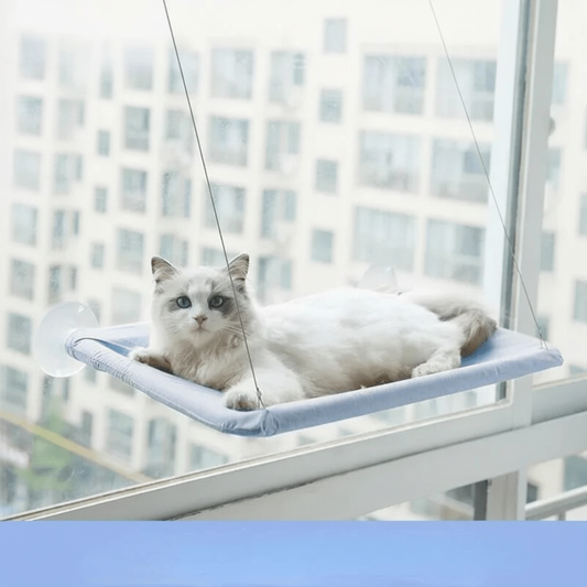 Cat Window Hammock – Breathable Oxford Fabric for Comfortable Elevated Sleeping 0