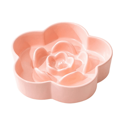 Ceramic Slow Feeder Bowl for Small Dogs – 6.7in Anti-Gobble Design 8