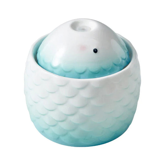 Ceramic Water Fountain for Pets – Automatic Fresh Water Dispenser for Cats and Small Dogs 0