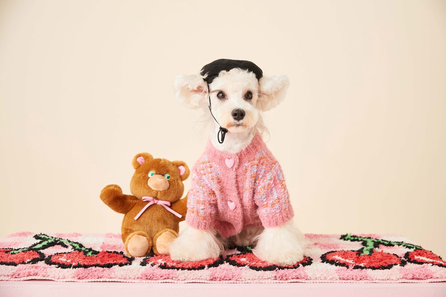 Chic Cozy Plush Fleece Sweater for Dogs – Stylish and Warm Pet Apparel 0