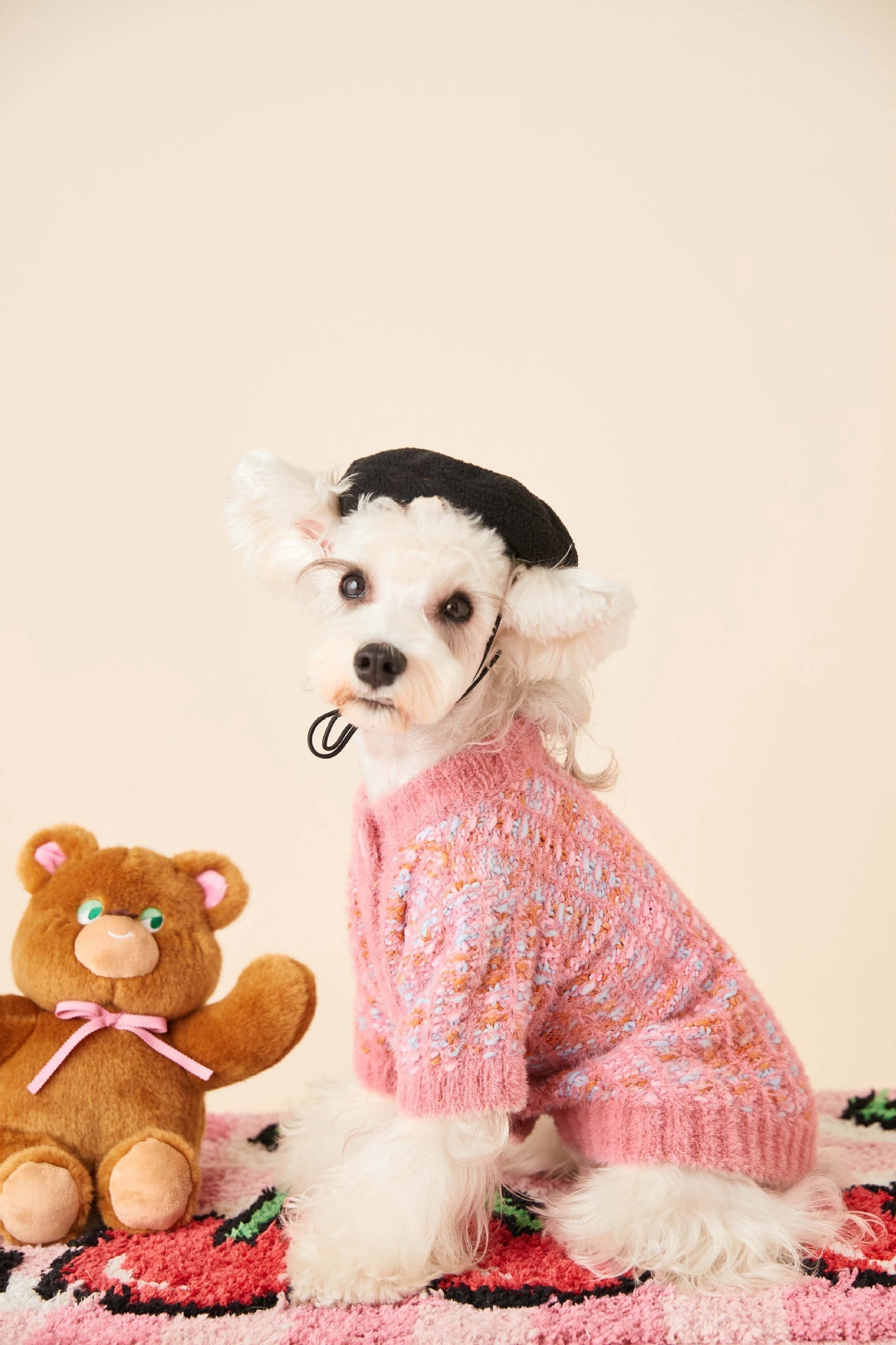 Chic Cozy Plush Fleece Sweater for Dogs – Stylish and Warm Pet Apparel 7