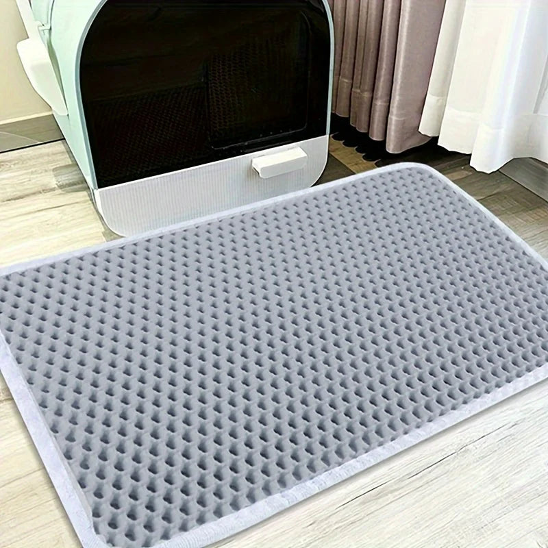 CleanPaws | Sustainable Cat Litter Mat with Scratching Function 1