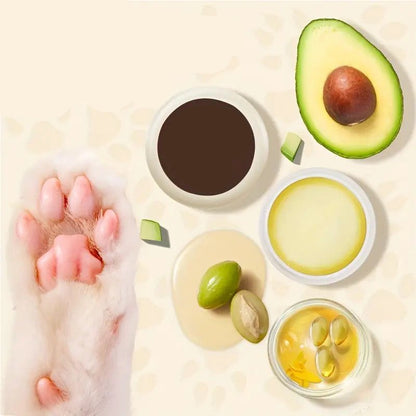 Coconut Oil Pet Paw Balm for Dogs and Cats – 0.71oz Moisturizing and Protective Formula 1