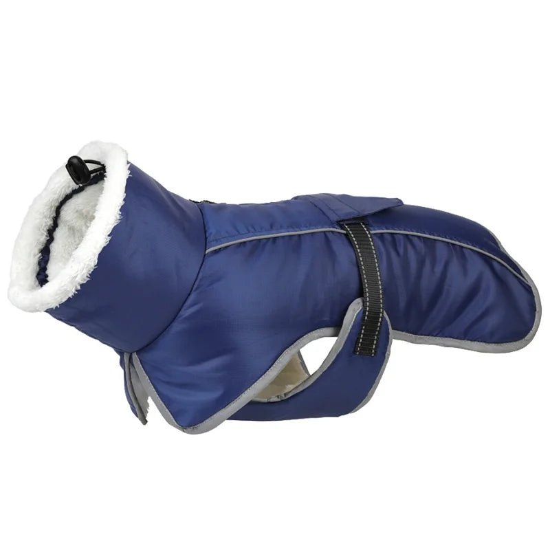 Cold-Resistant Winter Coat for Large Dogs with Reflective Details – Perfect for French Bulldogs 0