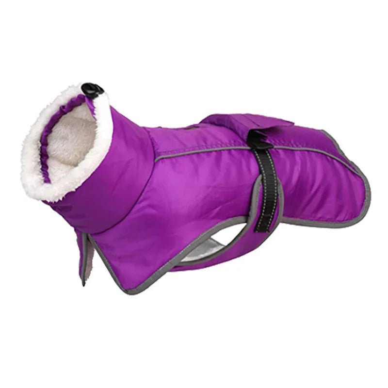 Cold-Resistant Winter Coat for Large Dogs with Reflective Details – Perfect for French Bulldogs 6