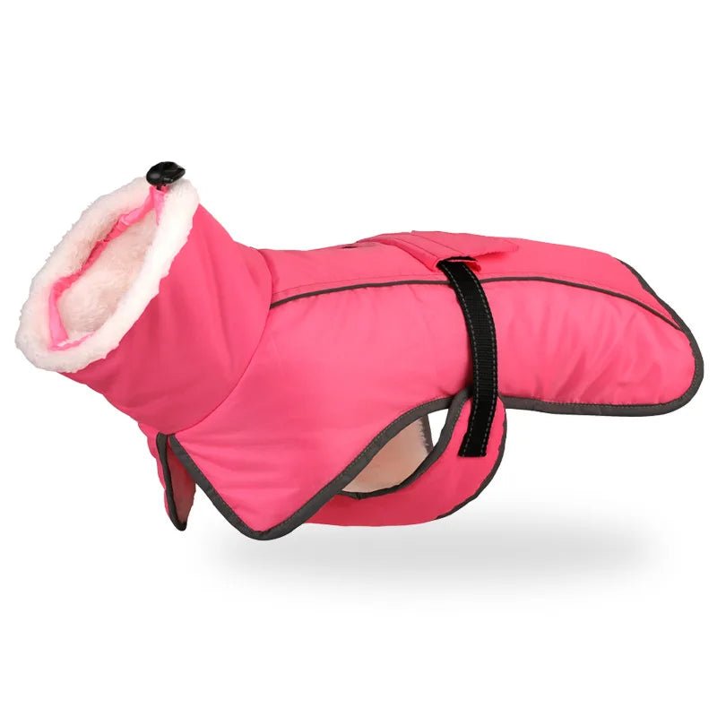 Cold-Resistant Winter Coat for Large Dogs with Reflective Details – Perfect for French Bulldogs 7