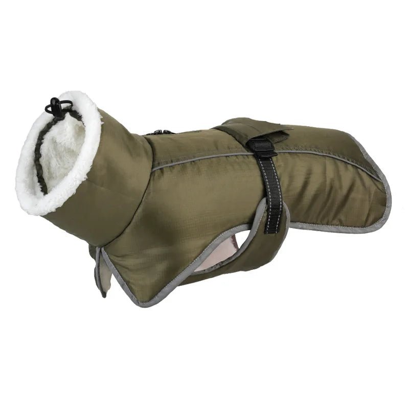 Cold-Resistant Winter Coat for Large Dogs with Reflective Details – Perfect for French Bulldogs 9