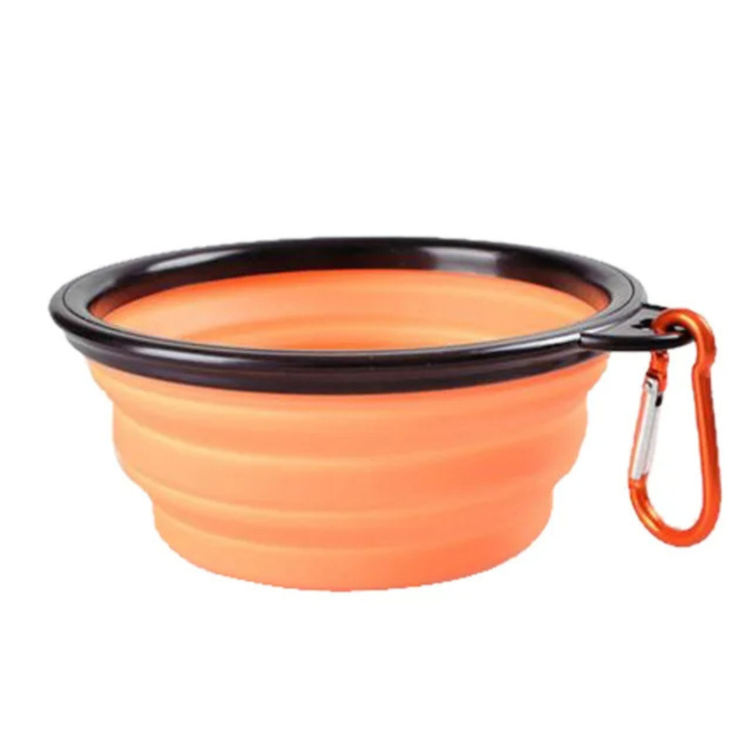 Collapsible Silicone Pet Bowl – Portable Travel Bowl for Dogs and Cats 0