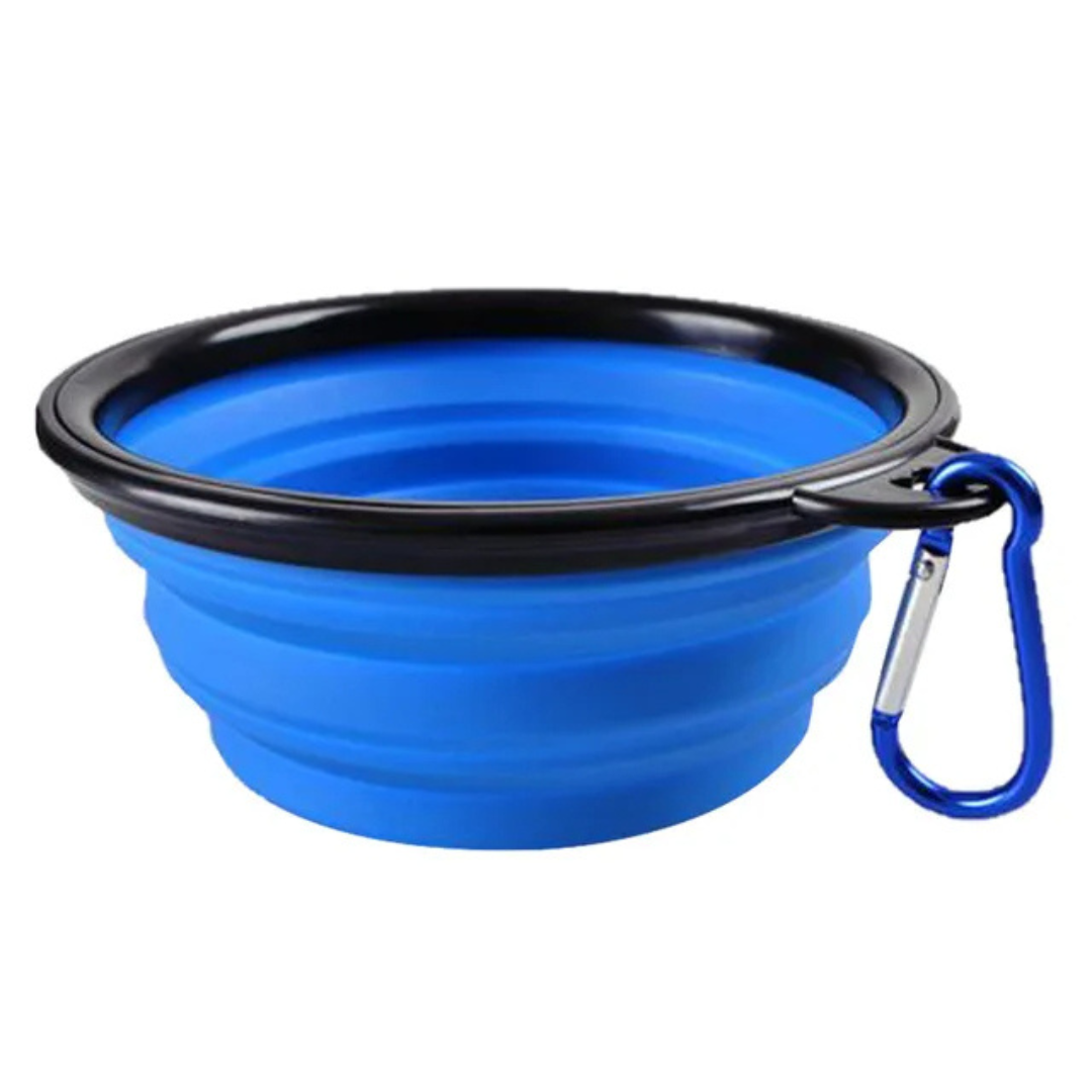 Collapsible Silicone Pet Bowl – Portable Travel Bowl for Dogs and Cats 1