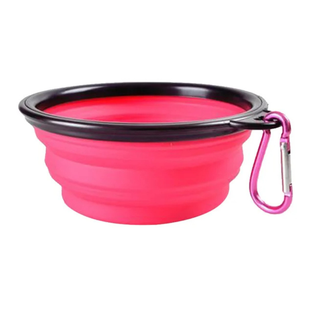 Collapsible Silicone Pet Bowl – Portable Travel Bowl for Dogs and Cats 7