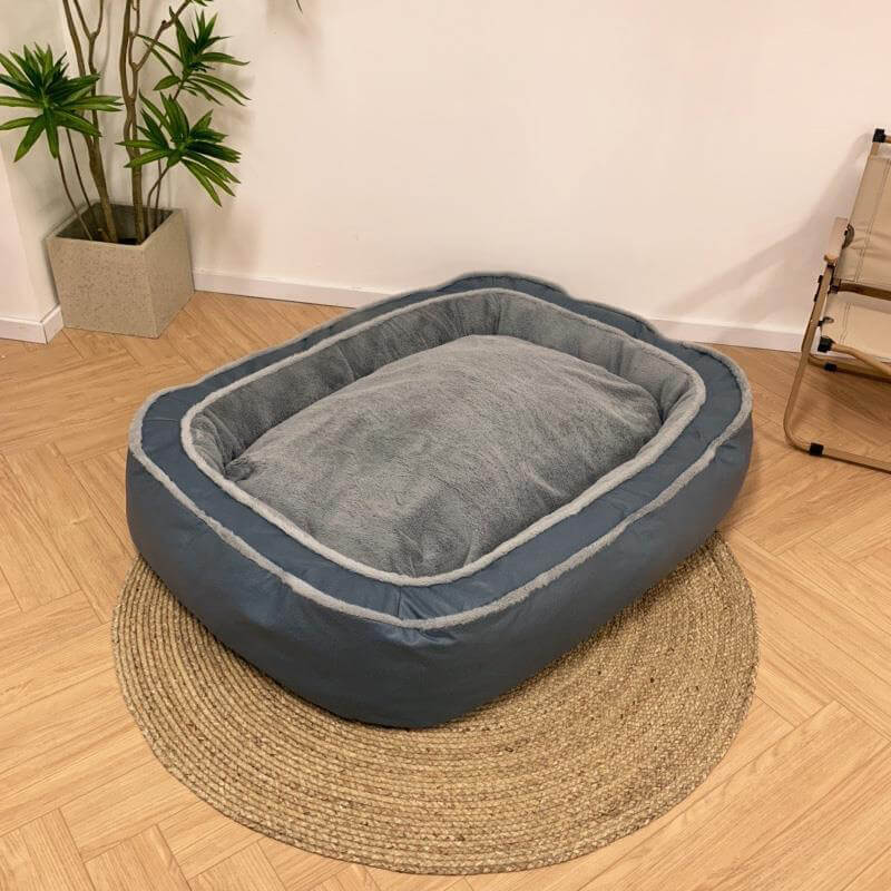 Comfortable Dog Bed Lounger with Washable Cover – Soft Supportive Fabric for All Breeds, Elegant Design 4