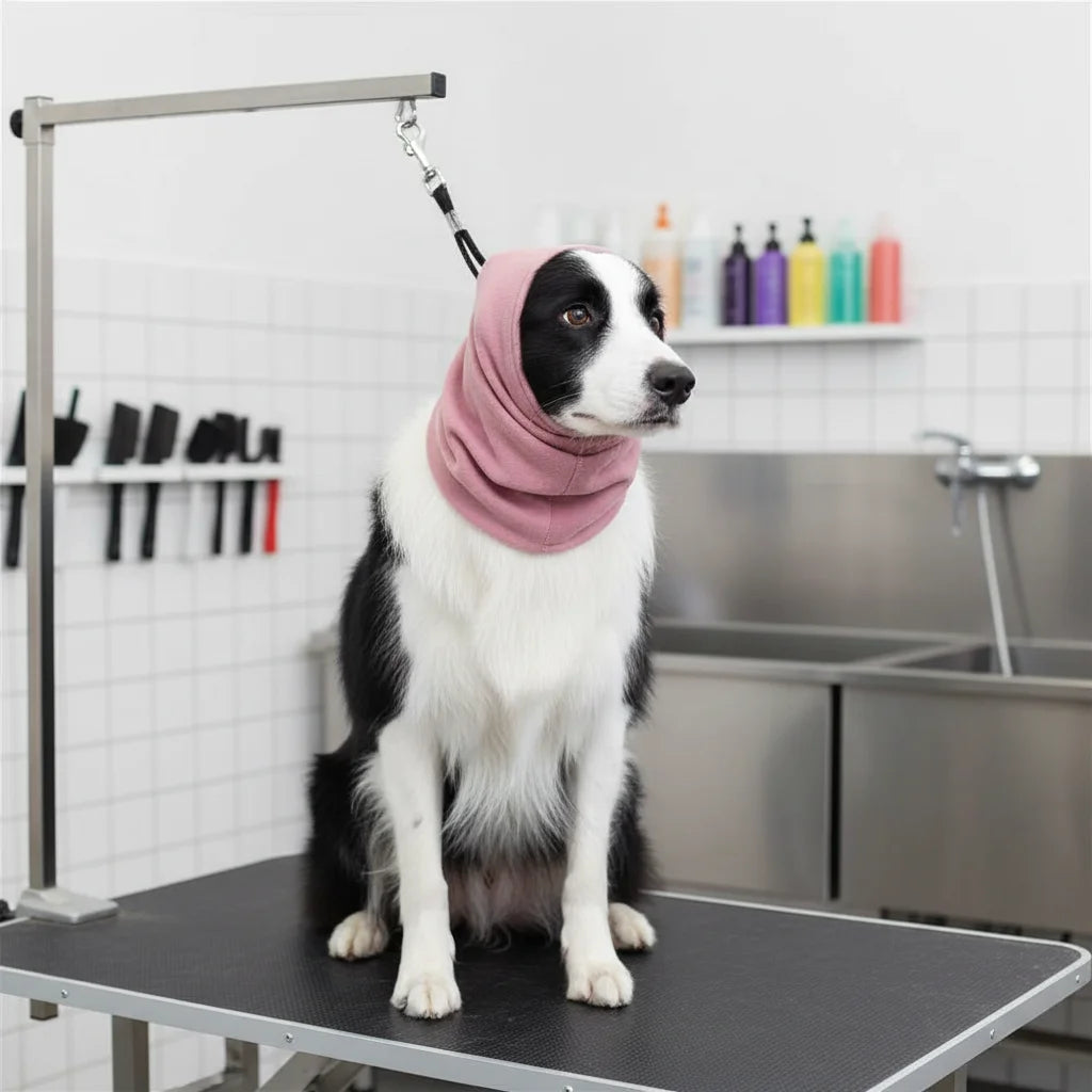 Comfortable Dog Hat with Ear Protection – Noise-Dampening Winter Snood, Warm Windproof Polyester, Multiple Sizes Available 1