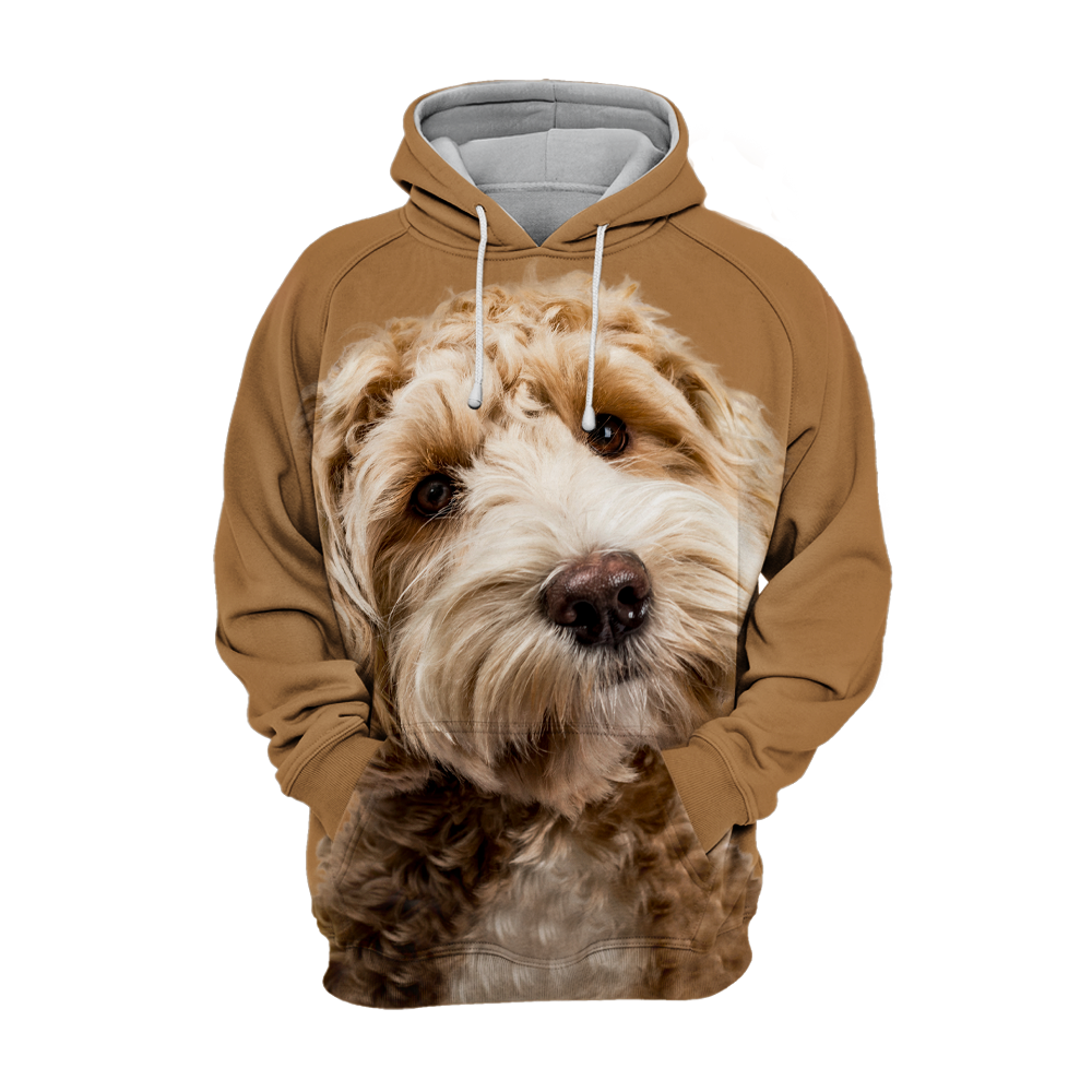 Comfortable Unisex Dog Hoodie Sweater – Sizes S-4XL, Non-Peeling Polyester and Cotton Blend 0