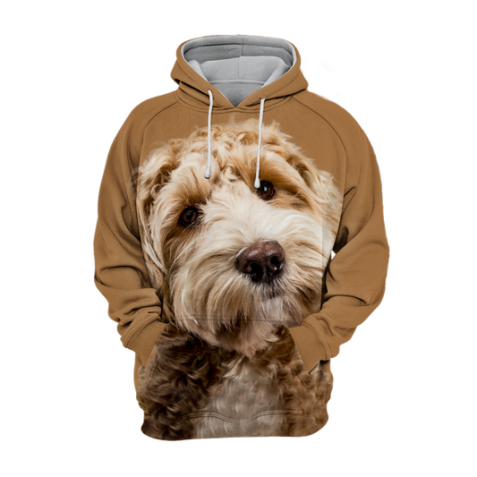Comfortable Unisex Dog Hoodie Sweater – Sizes S-4XL, Non-Peeling Polyester and Cotton Blend 0
